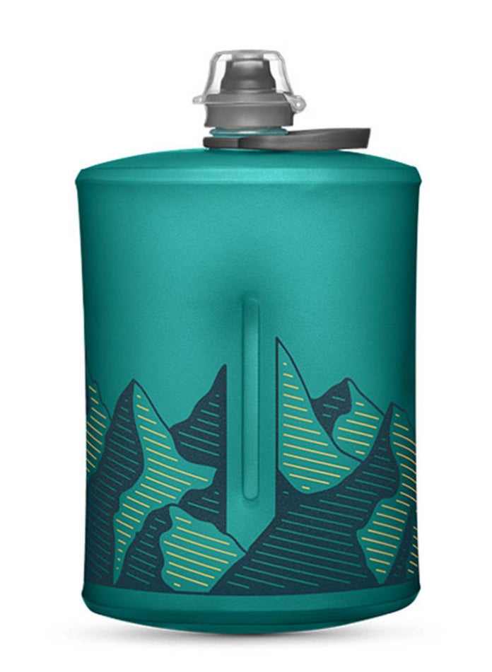 Hydrapak Water Bottle – Stow 1L - Glacier Blue - Image 1